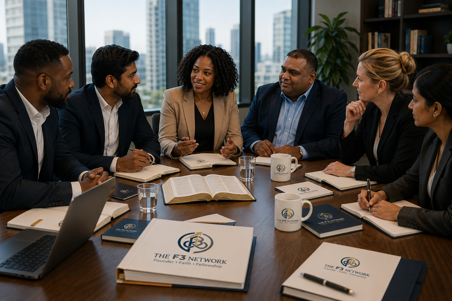 F3 network leaders in fellowship and strategic alignment